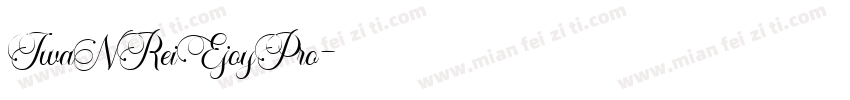 IwaNReiEjoyPro字体转换