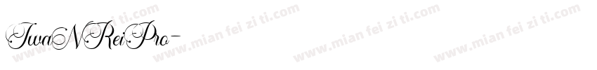 IwaNReiPro字体转换