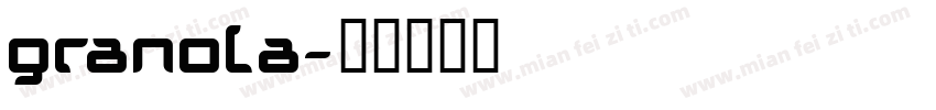 granola字体转换