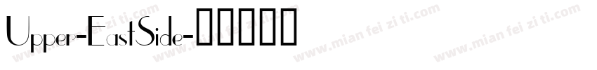 Upper-EastSide字体转换