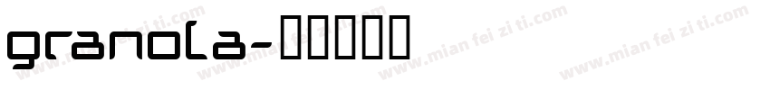 granola字体转换