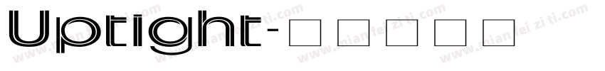 Uptight字体转换