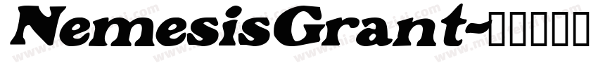 NemesisGrant字体转换