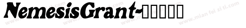 NemesisGrant字体转换