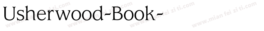 Usherwood-Book字体转换