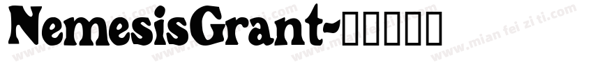 NemesisGrant字体转换
