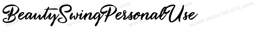 BeautySwingPersonalUse字体转换