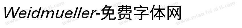 Weidmueller字体转换