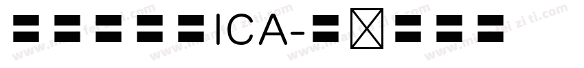 日本教科書ICA字体转换