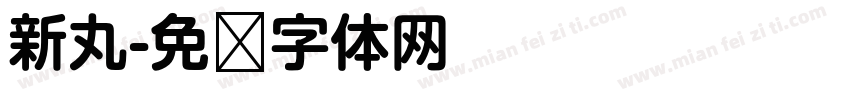新丸字体转换