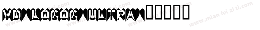 VD-LogoG-Ultra字体转换