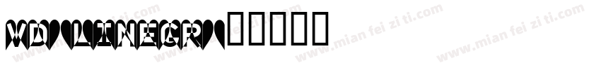 VD-linegr字体转换