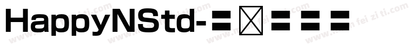 HappyNStd字体转换