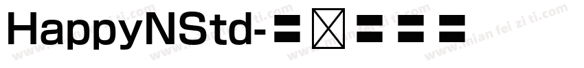 HappyNStd字体转换