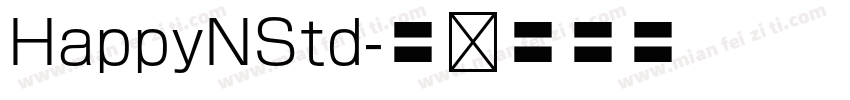 HappyNStd字体转换