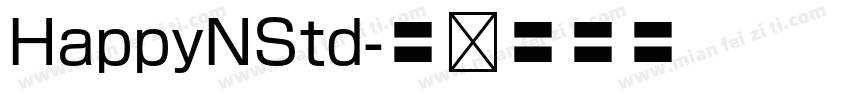HappyNStd字体转换