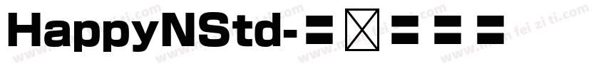 HappyNStd字体转换