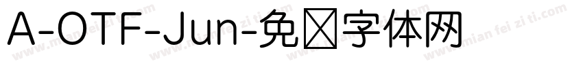 A-OTF-Jun字体转换