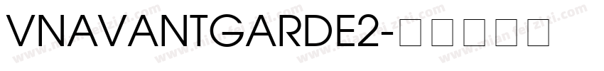VnAvantGarde2字体转换