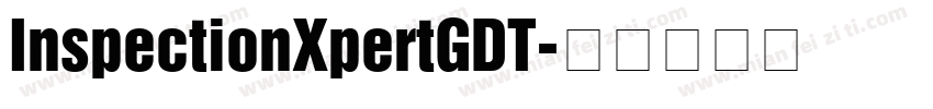 InspectionXpertGDT字体转换