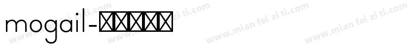 mogail字体转换