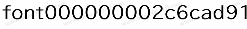 font000000002c6cad91字体转换