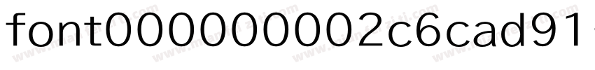 font000000002c6cad91字体转换