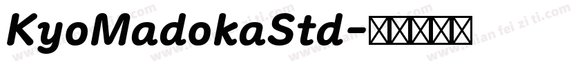 KyoMadokaStd字体转换