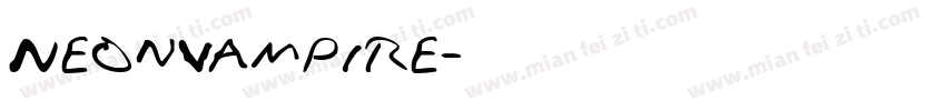 NeonVampire字体转换