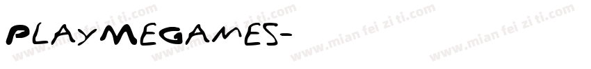 PlayMeGames字体转换