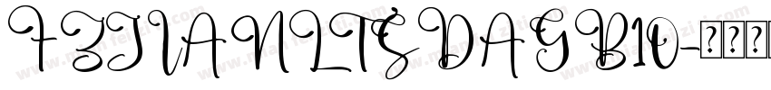 FZJIANLTSDAGB10字体转换