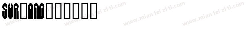 SWRomnd字体转换