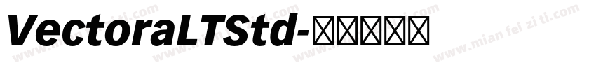 VectoraLTStd字体转换