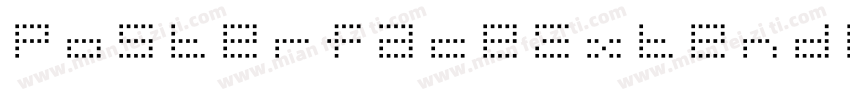 PosterfaceExtendedW0字体转换
