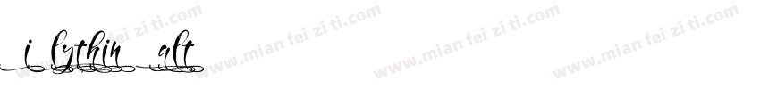 GirlyThingsAlt4字体转换