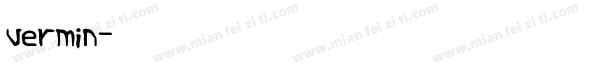 vermin字体转换