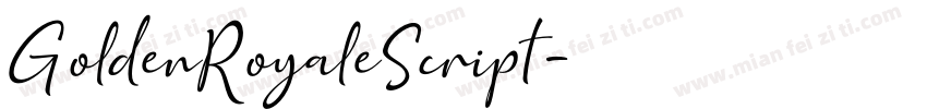 GoldenRoyaleScript字体转换