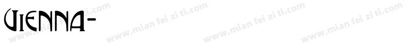 Vienna字体转换