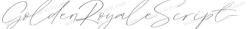 GoldenRoyaleScript字体转换