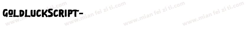 GoldluckScript字体转换