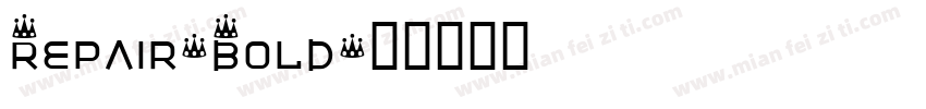 Repair-Bold字体转换