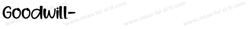 Goodwill字体转换