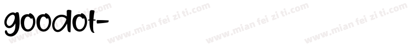 goodot字体转换