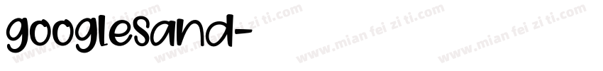 googlesand字体转换