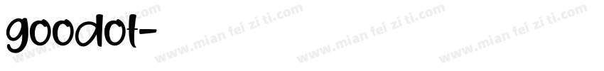 goodot字体转换