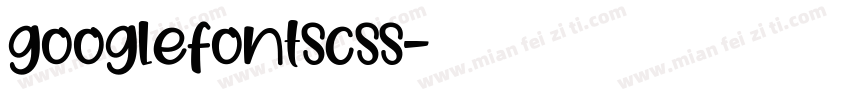 googlefontscss字体转换