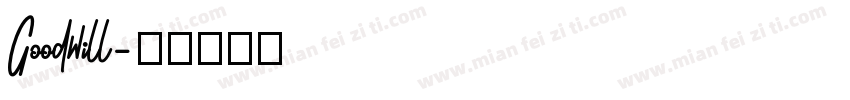 Goodwill字体转换