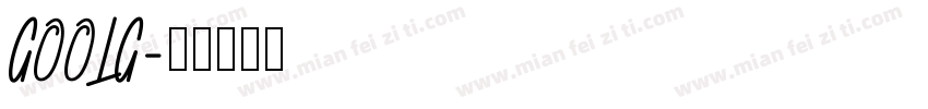 GOOLG字体转换