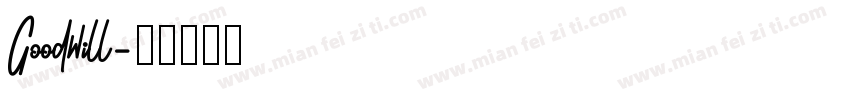 Goodwill字体转换