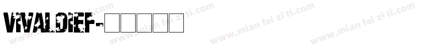 VivaldiEF字体转换
